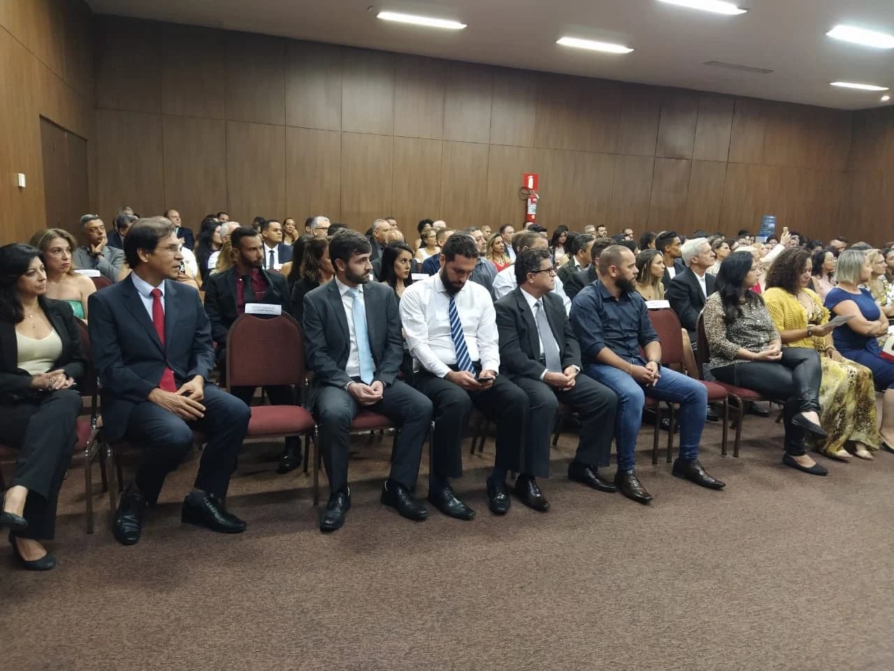 Participantes da formatura TTI de 2019